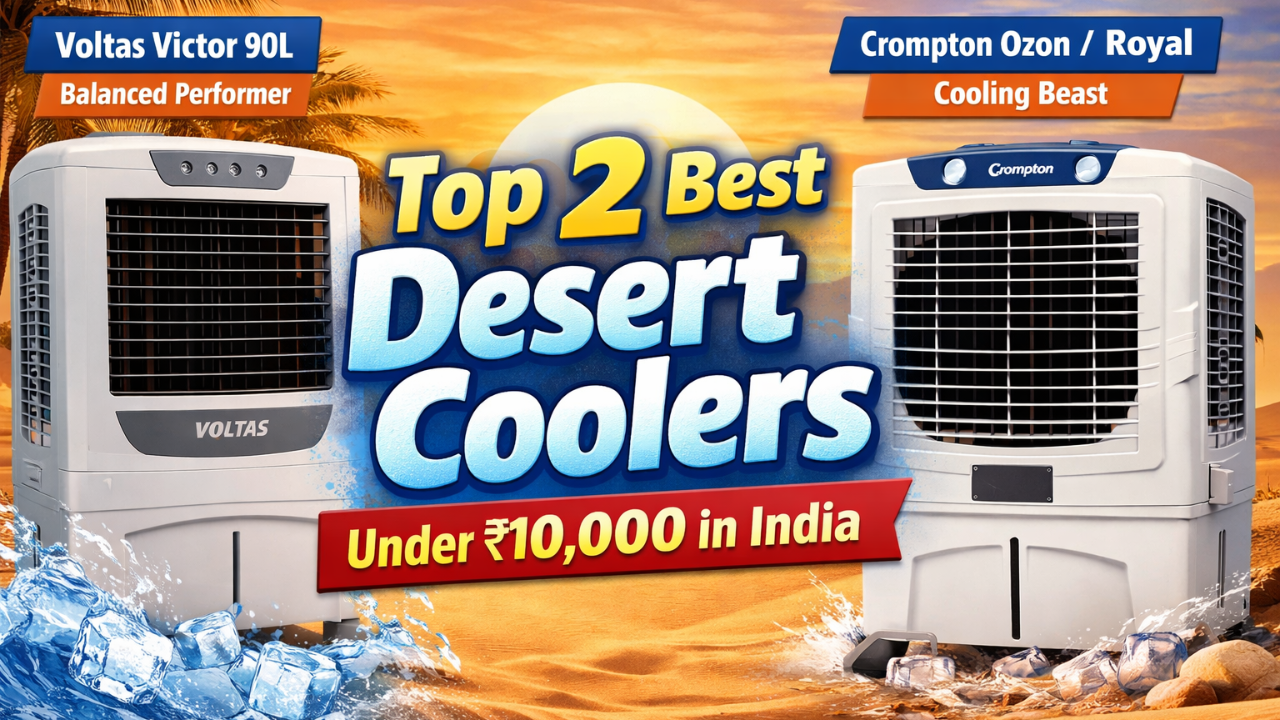 Top 2 Best Desert Coolers Under ₹10,000 in India (2026 Review)