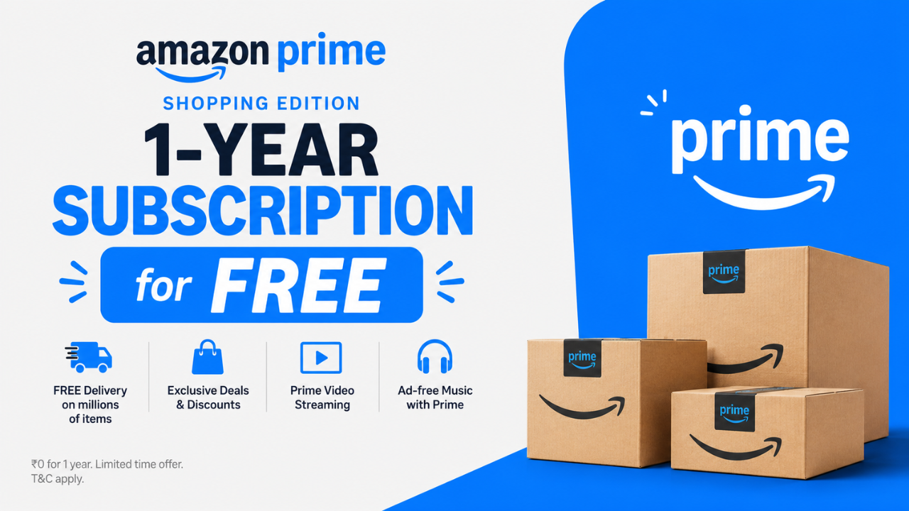 How to Get Amazon Prime Shopping Edition 1-Year Subscription for FREE