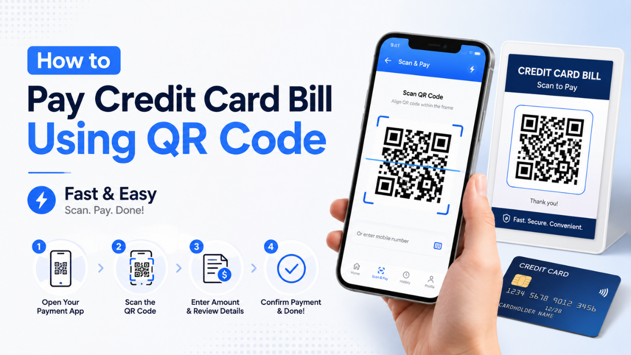 How to Pay Credit Card Bill Using QR Code (Fast & Easy)