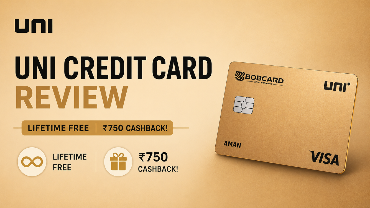 Uni GoldX Credit Card Review: Lifetime Free + ₹750 Cashback!