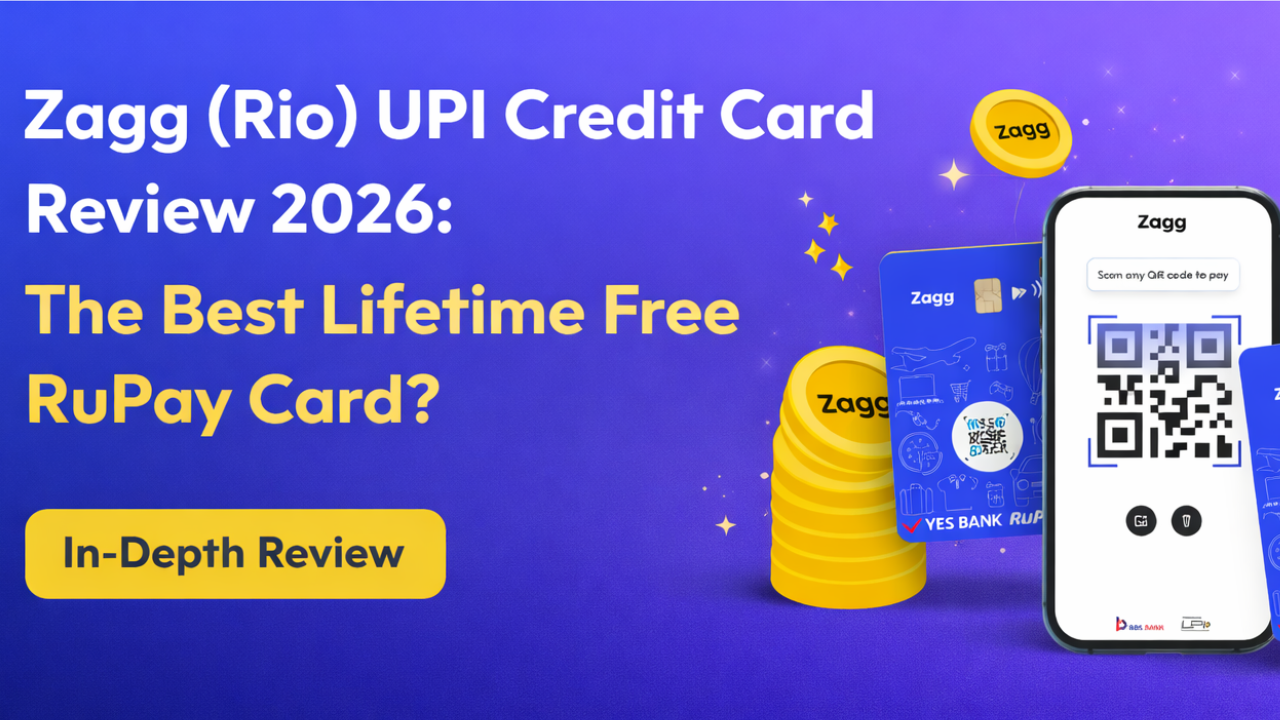 Zagg (Rio) UPI Credit Card Review 2026: The Best Lifetime Free RuPay Card?