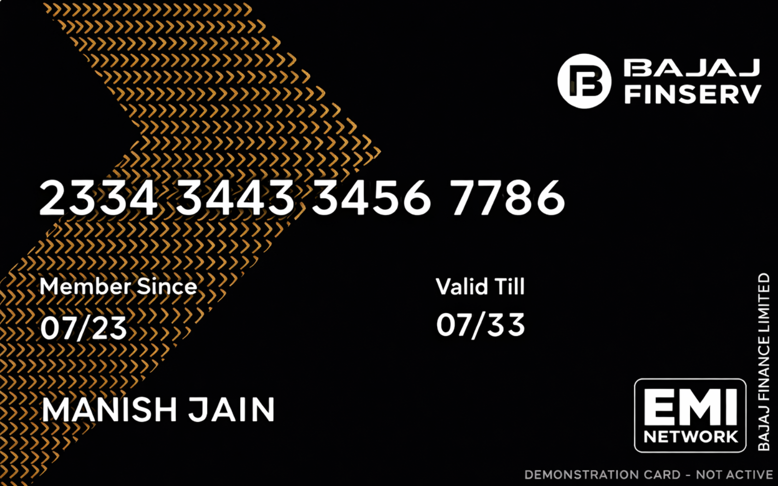 Bajaj Insta EMI Card