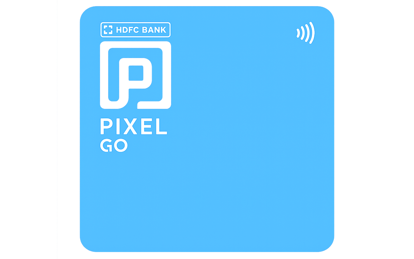 HDFC Bank Pixel Go Credit Card